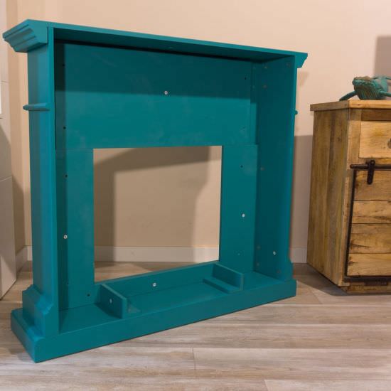 SINED  Blue Turquoise Fireplace Frame Cetona is a product on offer at the best price