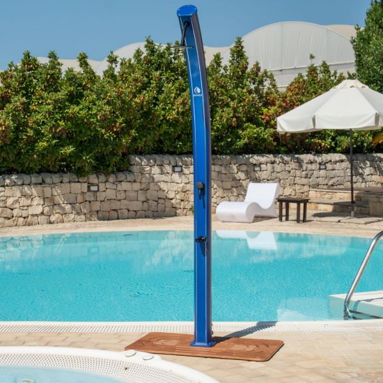 SINED  Blue Solar Powered Aluminium Shower is a product on offer at the best price