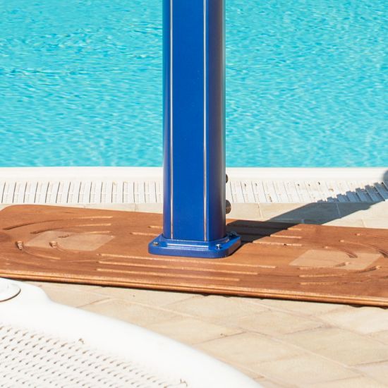 SINED  Blue Solar Powered Aluminium Shower  is a product on offer at the best price