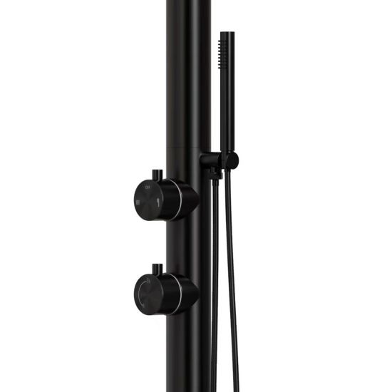 SINED  Black Nautical Stainless Steel Shower is a product on offer at the best price