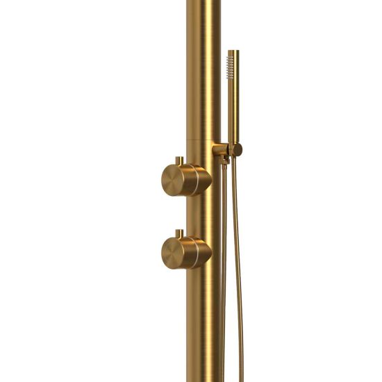 SINED  Gold Color Shower In Nautical Stainless is a product on offer at the best price
