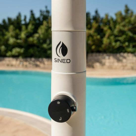 SINED  White Hot And Cold Water Shower is a product on offer at the best price