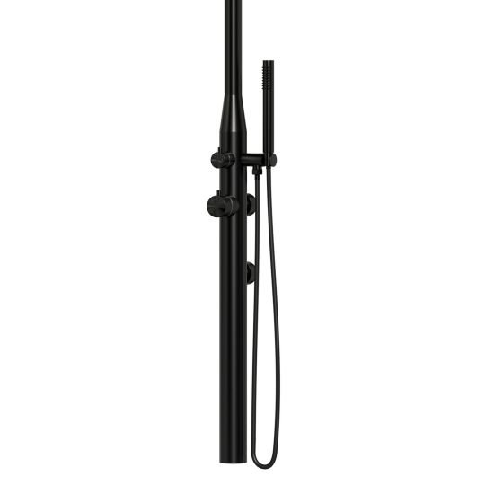 SINED  Black Outdoor Wall Shower In Stainless s is a product on offer at the best price