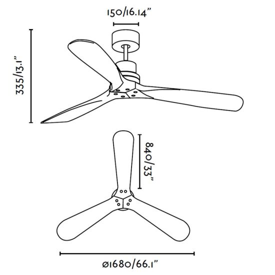 FARO  Ventilatore per stanze grandi LANTAU G  un prodotto in offerta al miglior prezzo online