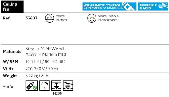 FARO  Ventilatore per soffitto MINI MALLORCA  un prodotto in offerta al miglior prezzo online