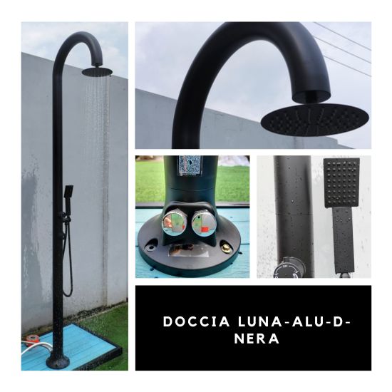 SINED  Douche En Aluminium Noir Avec Douchette est un produit offert au meilleur prix