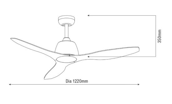 MARTEC  Ventilatore da soffitto bianco opaco  un prodotto in offerta al miglior prezzo online