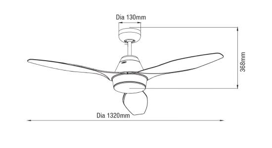 MARTEC  Ventilatore tutto nero con luce  un prodotto in offerta al miglior prezzo online