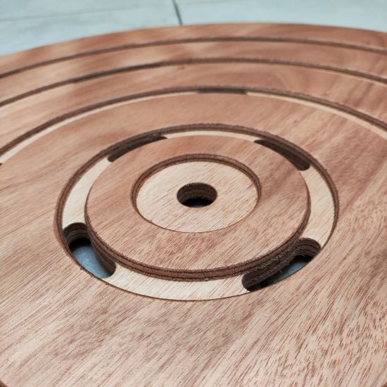  Runde Duschwanne Holz Okume ist ein Produkt im Angebot zum besten Preis