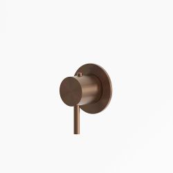 The Levante wallmounted thermostatic mixer
