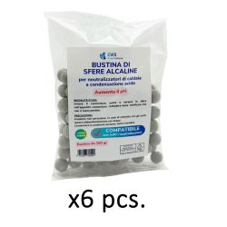 Rechargeable alkaline spheres 100g bags