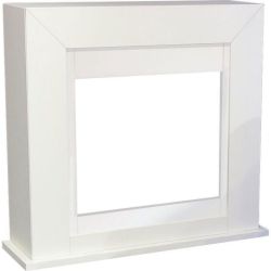 Xaralyn  Fireplace Surround Adra White Mdf Wood is a product on offer at the best price