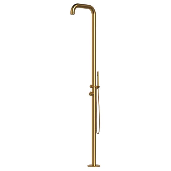 Stainless Steel Outdoor Shower Gold Colo