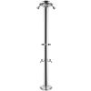 Outdoor Shower With 4 Stations Made In Italy Multijet 4 Showers In One With Taps, Ideal For Contexts With High Contemporary Use By Several People. Ideal For Swimming Pools, Campsites, b And B, Hotels And In General All Accommodation Facilities.