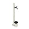 Kit White Fountain With Bucket