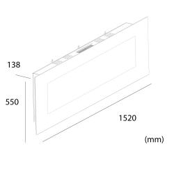 Elektrischer Wandkamin Aprica