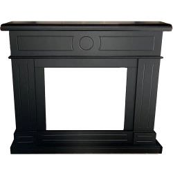 Black Fireplace For Decorating