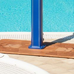 Blue Aluminium Solar Shower 