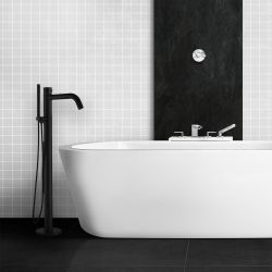 Robinet De Baignoire Noir Avec Douchette