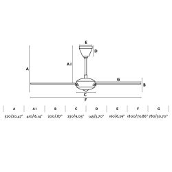 Ventilatore per grandi stanze