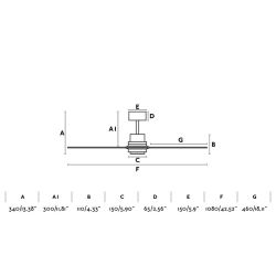 FARO  Ventilatore con pale in legno  un prodotto in offerta al miglior prezzo online