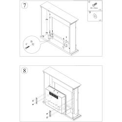 Light Wood Cladding For Fireplace