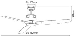 MARTEC  Governor Wood AC 1500 mm è un prodotto in offerta al miglior prezzo online