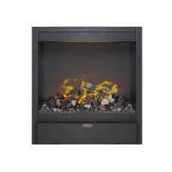 Electric Fireplace With White Frame