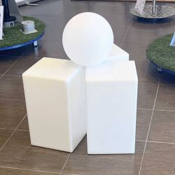 Solar Light Luminous Stool Par