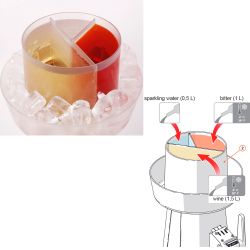 Black Spritzer for a Perfect Aperitif